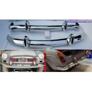 MGB bumpers without rubber on over riders